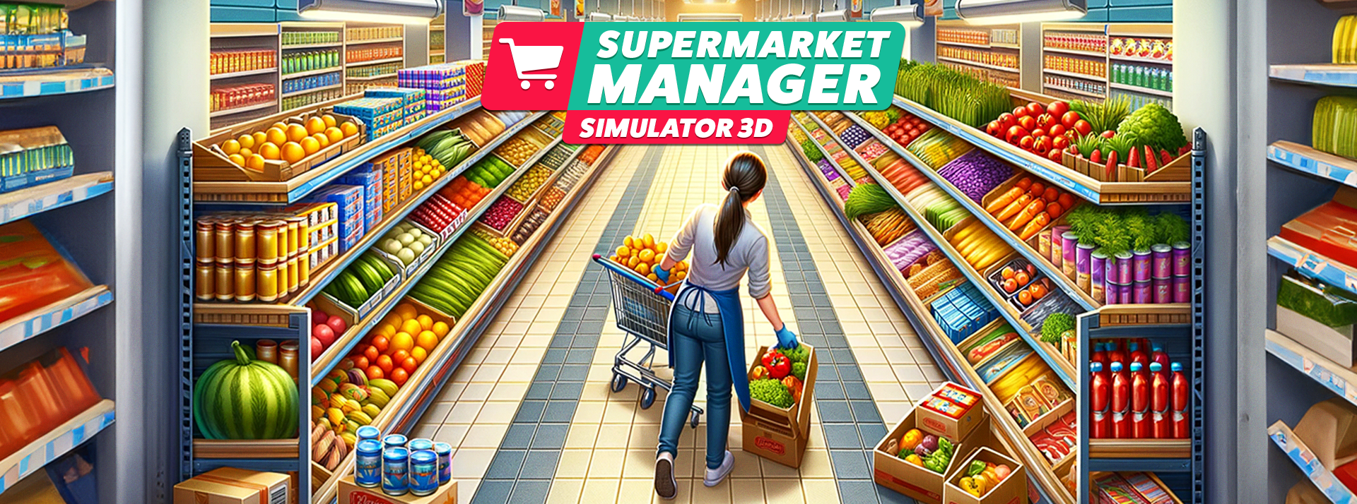 Supermarket Manager Simulator